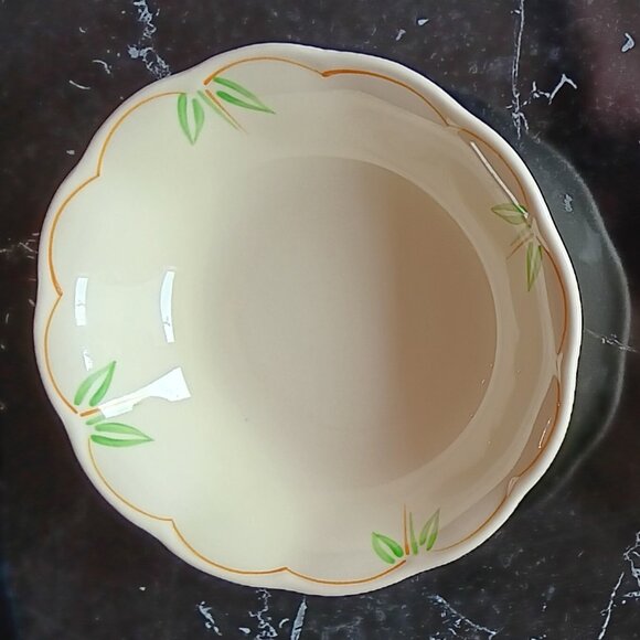Rare Vintage Set of 3 Grindley Creampetal Hand Painted Fruit Dessert Bowls MCM - Picture 1 of 7